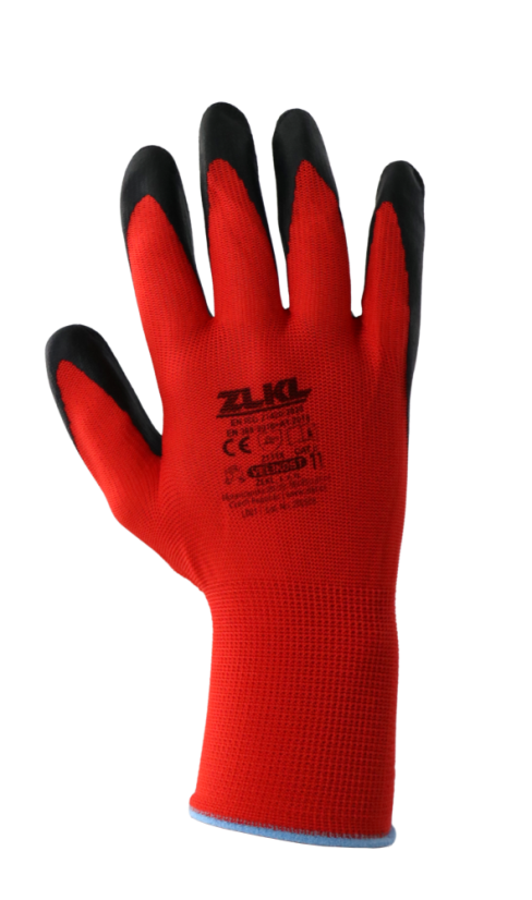 Pracovní rukavice červené