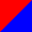 modrá/červená