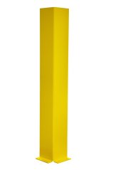 Kovová ochrana rohů a zdí, žlutá, výška 1200 mm