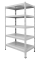 Kovový policový regál 1800 x 1000 x 500 mm, nosnost police 335 kg