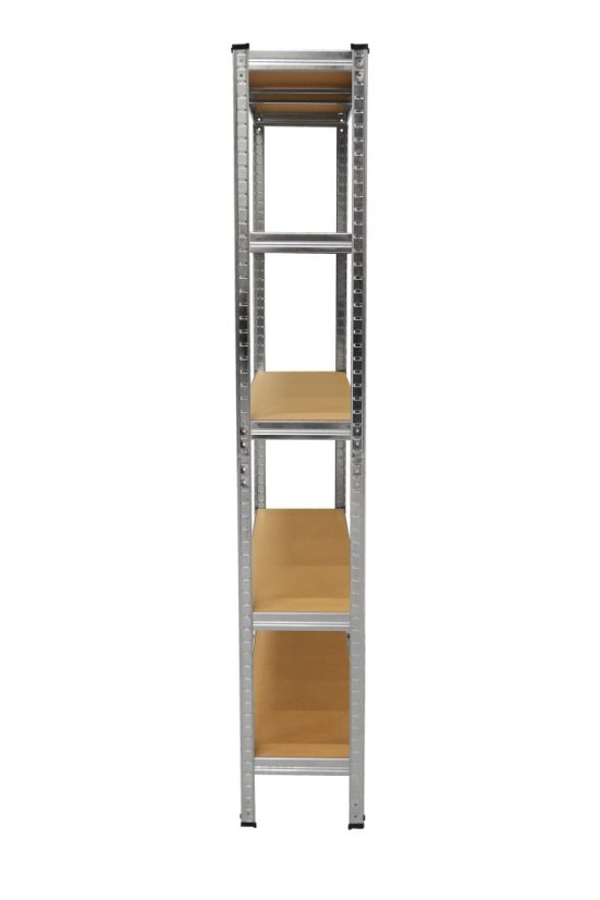 Kovový regál s MDF policami  1800 x 900 x 300 mm, nosnosť police 125 kg