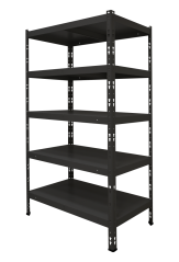 Kovový policový regál 1800 x 1000 x 600 mm, nosnosť police 335 kg