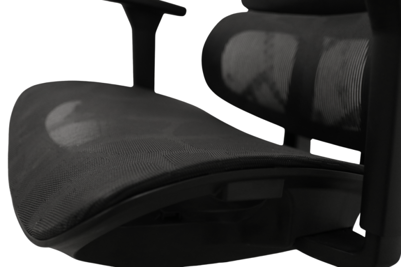 Ergonomická kancelářská židle síťovaná - Barva: černá