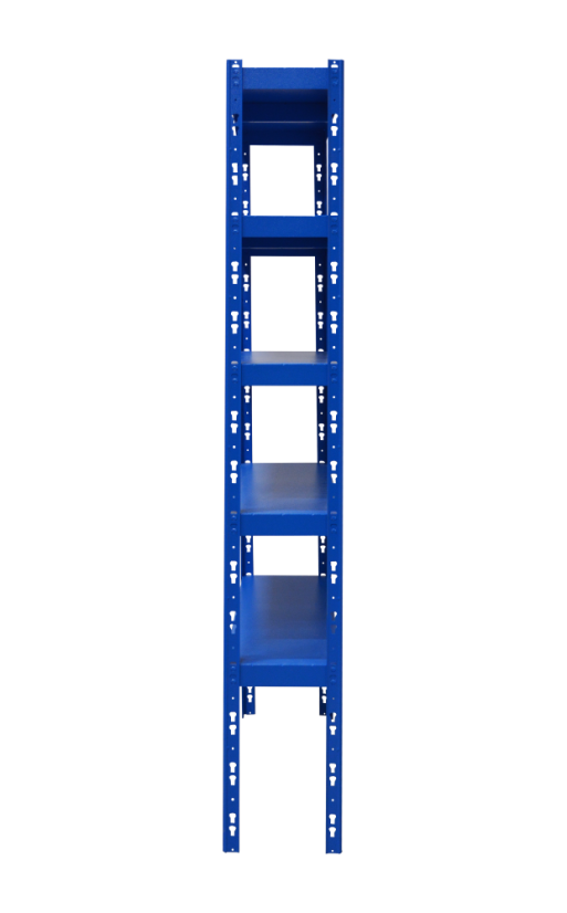 Kovový policový regál 2000 x 1000 x 400 mm, nosnosť police 335 kg - Farba: RAL 7016 antracit, Počet polic: 5