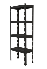Kovový policový regál 1500 x 750 x 400 mm, nosnost police 335 kg