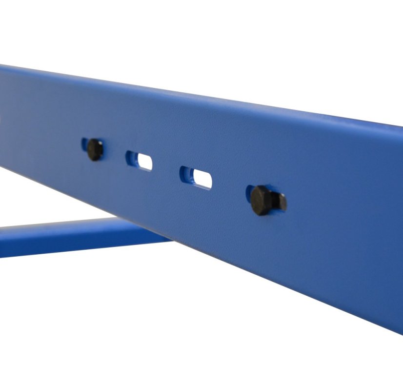 Dielenský stôl 1800 mm x 700 mm - Farba: RAL 7016 antracit, Povrchová úprava dosky: bez úpravy