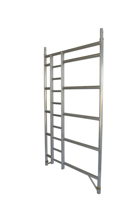 Hliníkové lešení - rám 1350 mm, 5 stupňů, se žebříkem