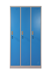 Šatní skříňka třídveřová 1850 x 900 x 450 mm