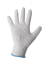 Pracovné rukavice biele - Veľkosť: 8 (M)