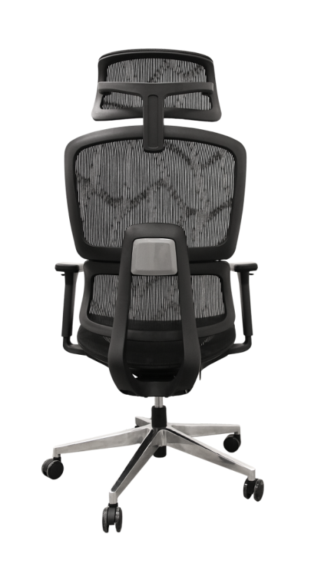Ergonomická kancelářská židle síťovaná - Barva: černá