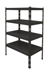 Kovový policový regál 1500 x 1000 x 600 mm, nosnosť police 335 kg